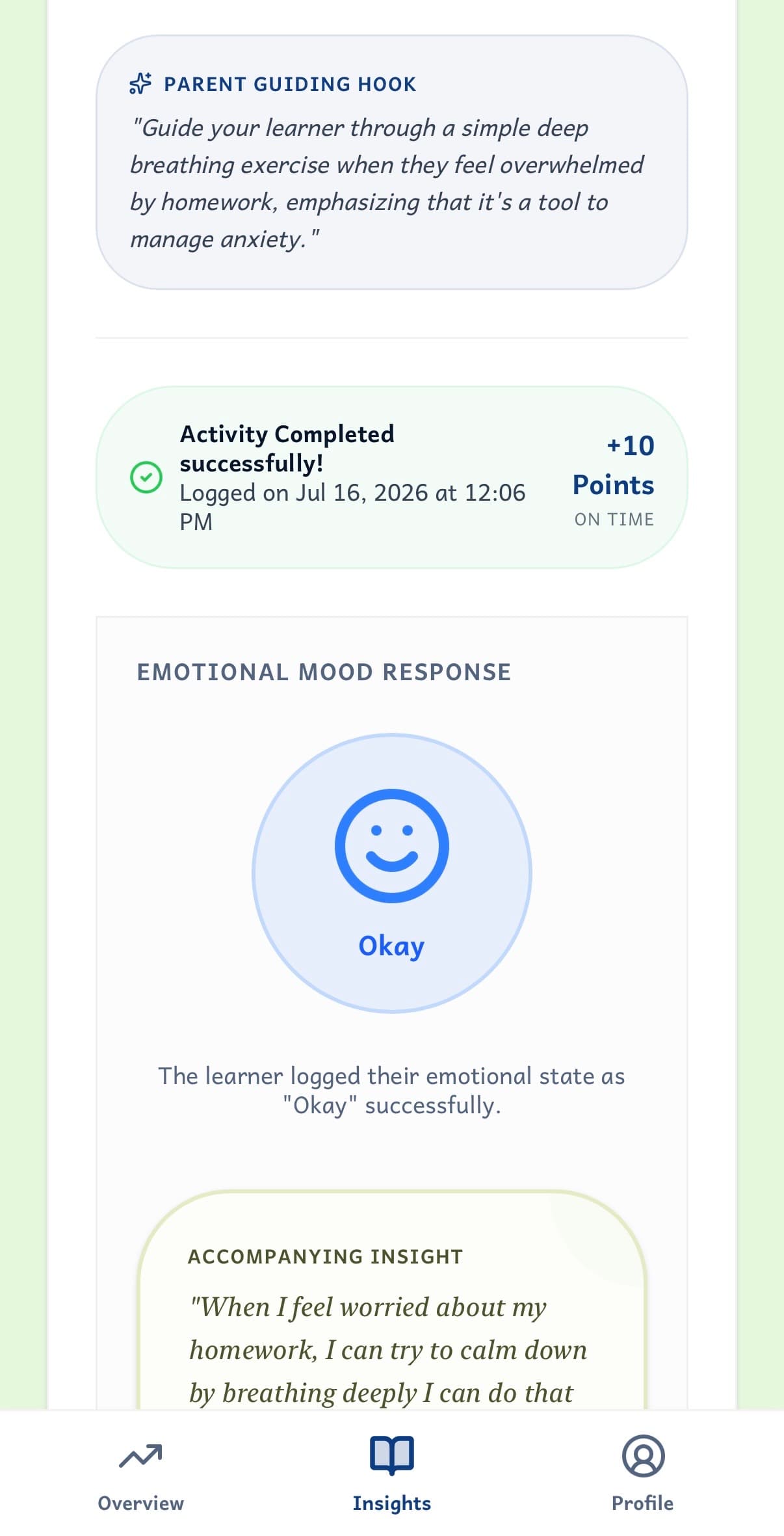 Parent Guiding Hooks